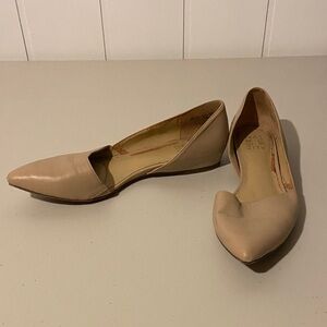 Naturalizer Pointed Toe D’Orsay Flats in Nude size 9.5M